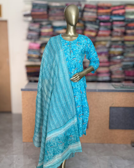 Pure Cotton Salwar Sets For Women's