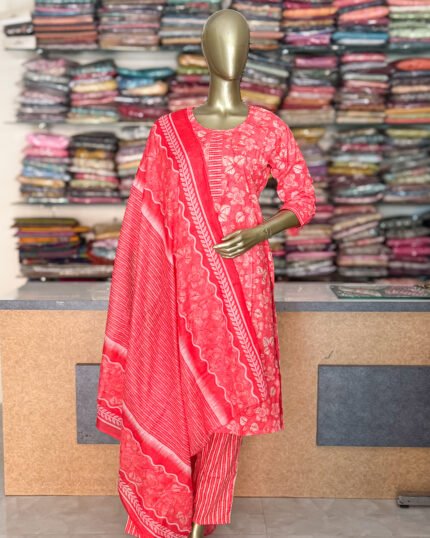 Comfortable Pure Cotton Salwar Suits For Women's