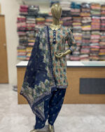 Soft Pure Cotton Salwar Set with Patiala Pant For Women's