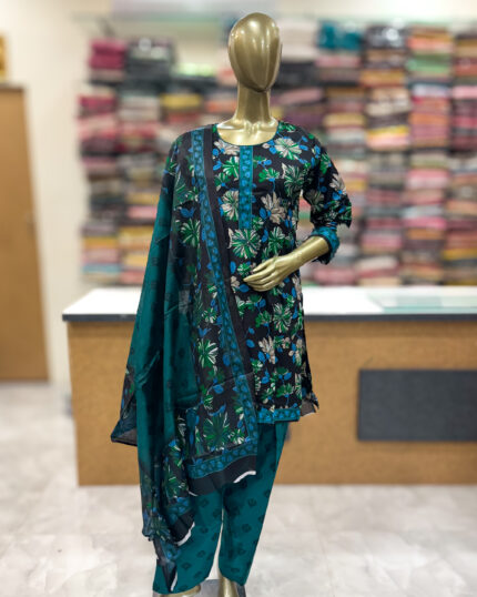 Soft Pure Cotton Salwar Set with Patiala Pant For Women's