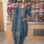 Comfortable Semi Silk Salwar Set For Women's