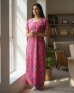 Budget Soft Cotton Nighty For Women's