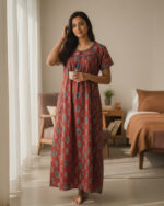 Budget Soft Cotton Nighty For Women's