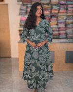 Attractive A-line Khadi Cotton Co-ord Suits For Women's