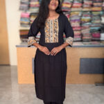 Attractive Cotton Kurta Pant Set For Women's