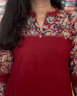 Attractive Cotton Kurta Pant Set For Women's