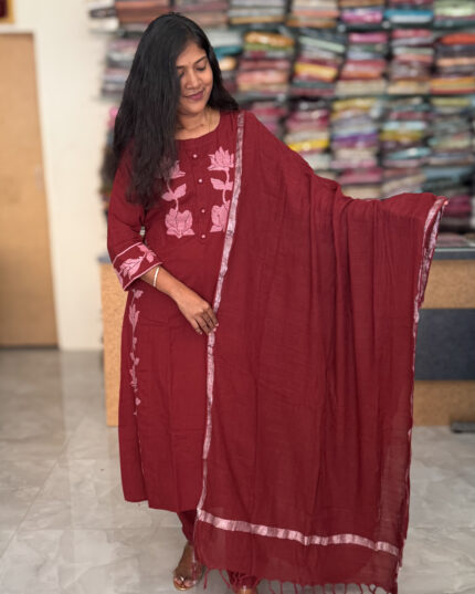 Comfortable Cotton Salwar Suits For Women's