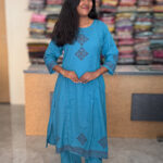 Beautiful Cotton Kurta Pant Set For Women's