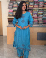 Beautiful Cotton Kurta Pant Set For Women's