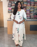 Attractive A-line Khadi Cotton Co-ord Suits For Women's