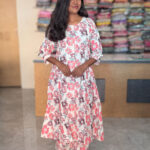 Attractive A-line Khadi Cotton Co-ord Suits For Women's