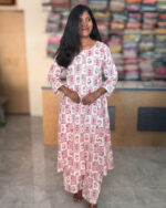 Attractive A-line Khadi Cotton Co-ord Suits For Women's