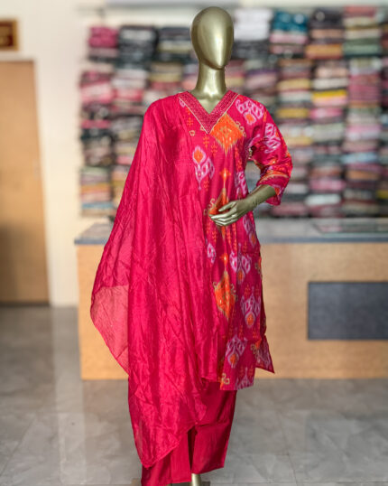 Attractive Vatican Silk Salwar Sets For Women's