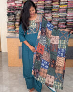 Attractive Semi Gaji Silk Salwar Sets For Women's