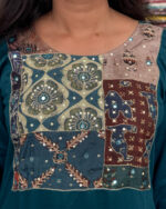 Attractive Semi Gaji Silk Salwar Sets For Women's