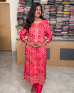 Attractive Ethnic Wear Banarasi Silk Salwar Suits For Women's