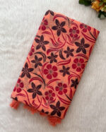 Budget Linen Cotton Sarees Online For Women's