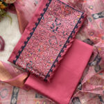Pure Muslin Dress Material - Premium Fabric for Elegant Wear For Women's