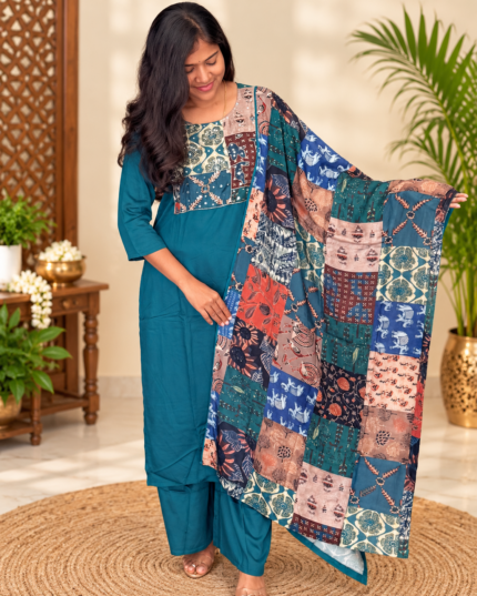 Attractive Semi Gaji Salwar Set | for women | RVC0001D