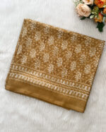 Attractive Printed Crepe Silk Sarees With Price