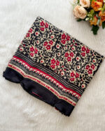 Attractive Printed Crepe Silk Sarees With Price