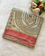 Attractive Printed Crepe Silk Sarees For Women's