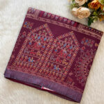 Attractive Printed Crepe Silk Sarees For Women's