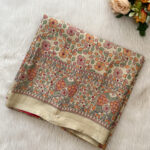 Attractive Printed Crepe Silk Sarees For Women's