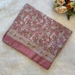 Attractive Printed Crepe Silk Sarees For Women's