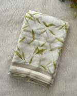 Georgette Saree with Embroidery Border