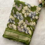 Soft Georgette Saree with Zari Work