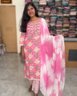 Office Wear Rayon Capsule Salwar Set