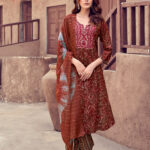 Sequins Work Rayon Salwar Set