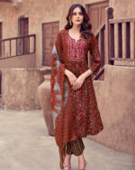 Sequins Work Rayon Salwar Set