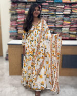 Alia Cut Mul Cotton Salwar Set for Women's