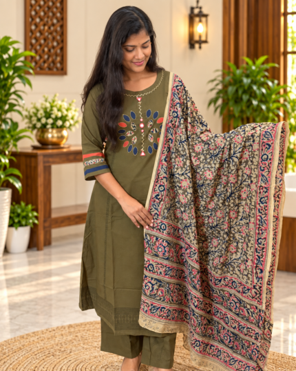 Elegant Salwar Suit with Palazzo Pants for women
