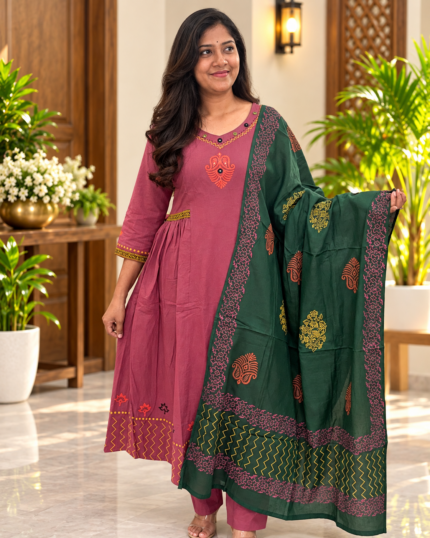 Graceful Umbrella Salwar Suit for women