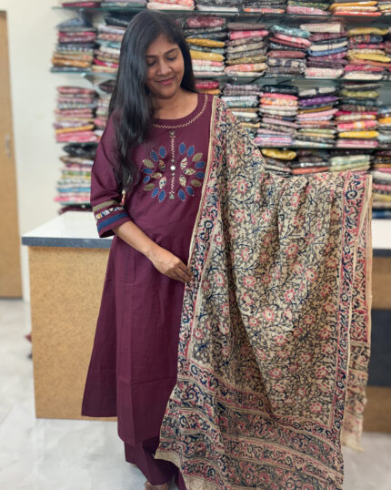 Elegant Salwar Suit with Palazzo Pants for women