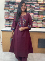 Elegant Salwar Suit with Palazzo Pants for women