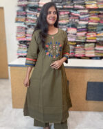 Elegant Salwar Suit with Palazzo Pants for women