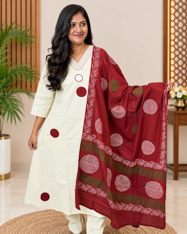 Elegant Salwar Suit with Dupatta for women
