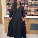 Elegant A-Line Cotton Co-Ord Set for women