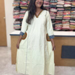 Elegant A-Line Cotton Co-Ord Set for women