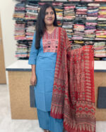 Elegant Salwar Suit with Palazzo Pants for women