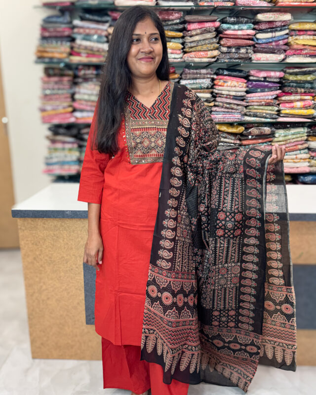Elegant Salwar Suit with Palazzo Pants for women