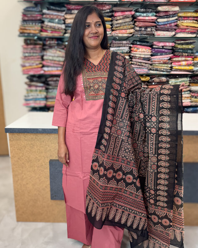 Elegant Salwar Suit with Palazzo Pants for women
