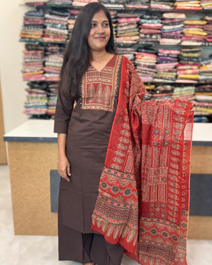 Elegant Salwar Suit with Palazzo Pants for women