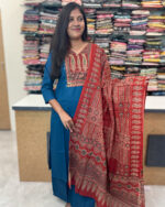 Elegant Salwar Suit with Palazzo Pants for women