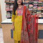 Elegant Salwar Suit with Palazzo Pants for women