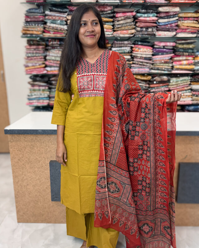 Elegant Salwar Suit with Palazzo Pants for women